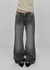 Rush wide denim pants