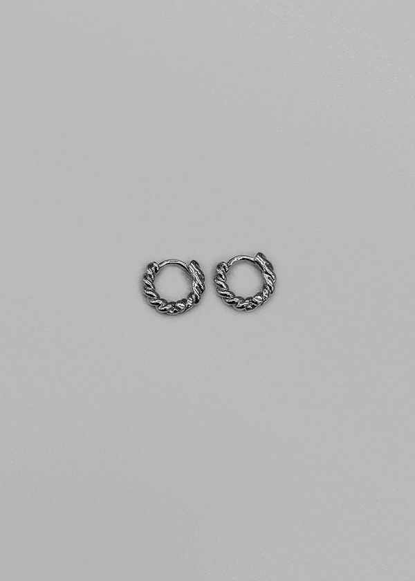 Kelic Twist Mini Hoop Earrings