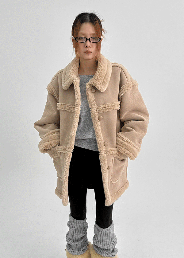 Pomken Suede Reversible Mustang Jumper