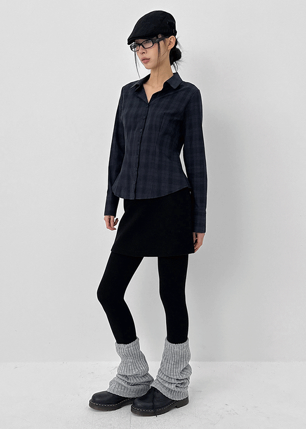 Norby Check Slim Shirt
