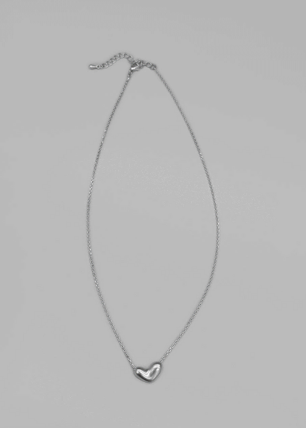 Matthew Silver Heart Necklace
