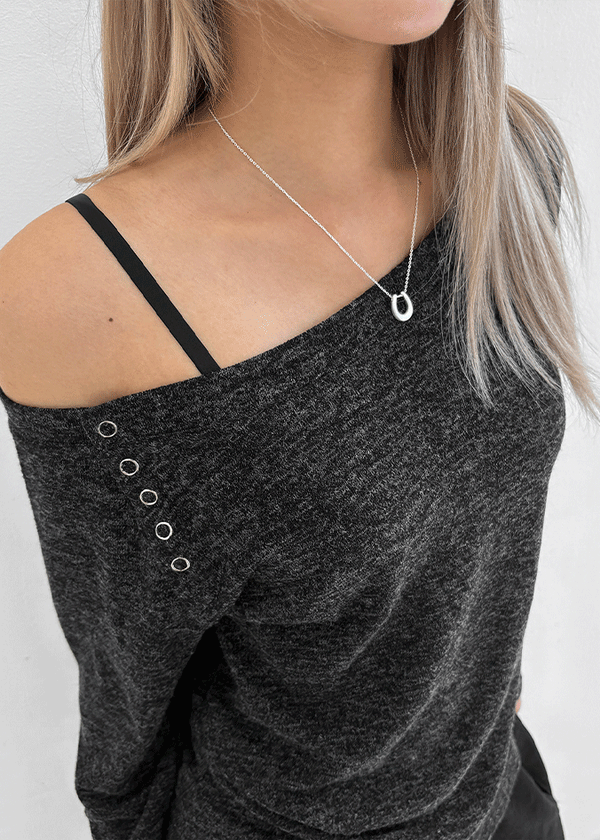 Mammo Silver Pendant Necklace