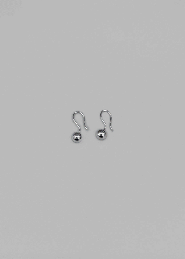 (SILVER 925) Shawville Drop Hook Earrings