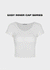 [MADE] Easy Basic V-Neck U-Neck Short Sleeve T-shirt (Built-in Cap)