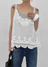 Janr Lace Sleeveless Blouse