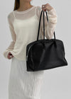 Frankel Square Leather Large Shoulder Bag