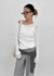 Pangk Pleated Long Sleeve Summer Knit (Set Available)