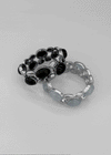 Caricature Onyx Bold Banding Bracelet