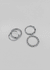 Tromue 4-Set Silver Ring