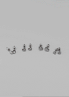 Kmang 4-set Mini Earrings