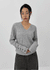 Lobster Button Wool V-Neck Knit