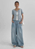 Krerba Cotton Punching Short Sleeve Cardigan