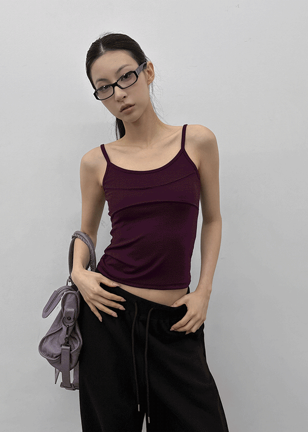 Vaginal cutout round neck sleeveless