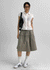 Pinton Summer Cap Sleeve Striped Short Sleeve Shirt