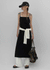 Onmon Back String Sleeveless Long Dress