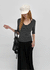Quartz Stripe Wrap Half-Sleeve Tee