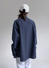 (UNISEX) Kanter Overfit Cotton Shirt