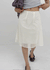 Yos Chiffon Dot Banding Midi Skirt