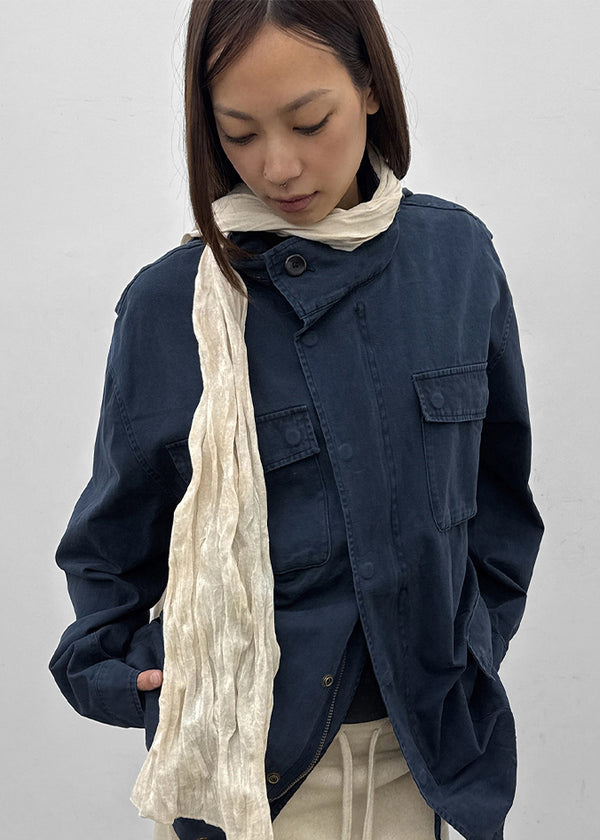 Swarf Velvet Wrinkle Scarf
