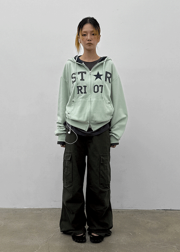 Gervin Bijou wide cargo pants