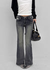 Ratton Low-waist Catwash Bootcut Denim Pants