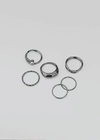 Piyaru 6-piece ring set
