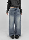Birulan wide denim pants