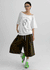 Bloop Off-shoulder Printed Short Sleeve T-shirt