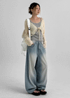 Xile linen cropped cardigan