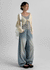Xile linen cropped cardigan