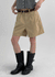 Olidin Patch Pintuck Half Pants
