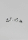 Timp 7-Set Silver Earrings