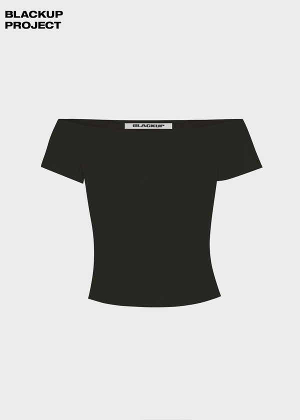 [MADE] Pilot 2-Way Off-Shoulder Short Sleeve Tee
