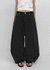 Shankum Back-point Wide Cotton Pants