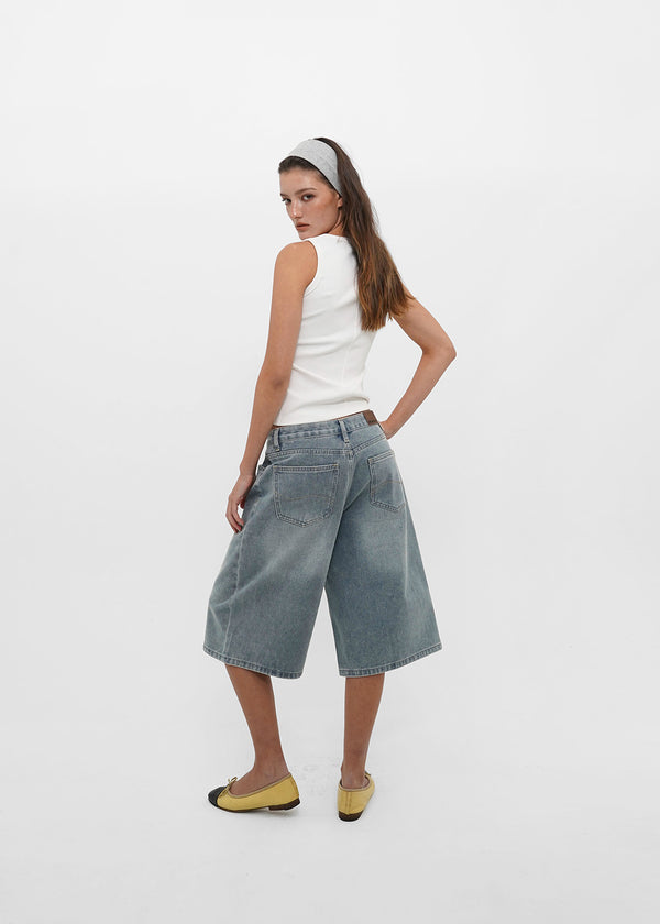 [B-DENIM] VINTAGE BERMUDA JEANS 051