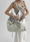 Okidu Leather Big Shoulder Bag