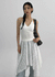 Elsomen Ribbed Halter Tank Top