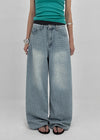 Holbwin Summer Wide Denim Pants