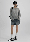 Craving Summer Linen Ribbed Long Sleeve Tee
