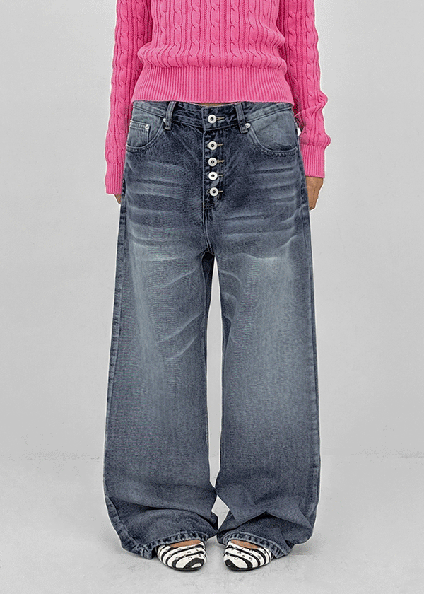 Kawe Vintage Wide Sagging Denim Pants