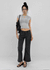 Quartz Striped Cropped Capri Pants