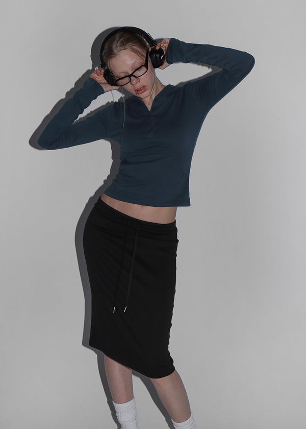 [MADE] Áo thun dài tay có mũ Rikin Burton