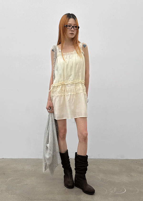 Monen Summer Sleeveless Mini Dress