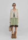 Kink Crochet Knit Cardigan
