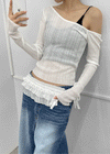 Rakuin Pleats Lace Belt