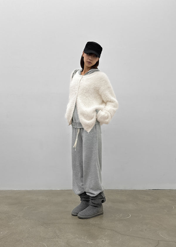 [MADE] Shaggy Fur Cardigan