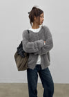 [MADE] Shaggy Fur Cardigan