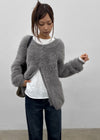 [MADE] Shaggy Fur Cardigan