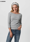[B-BASIC] Standard Boat Neck Sleeveless Tee (3 SIZE)