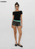 [B-BASIC] Standard Slim Off-Shoulder Short-Sleeve T-Shirt (2 SIZE)